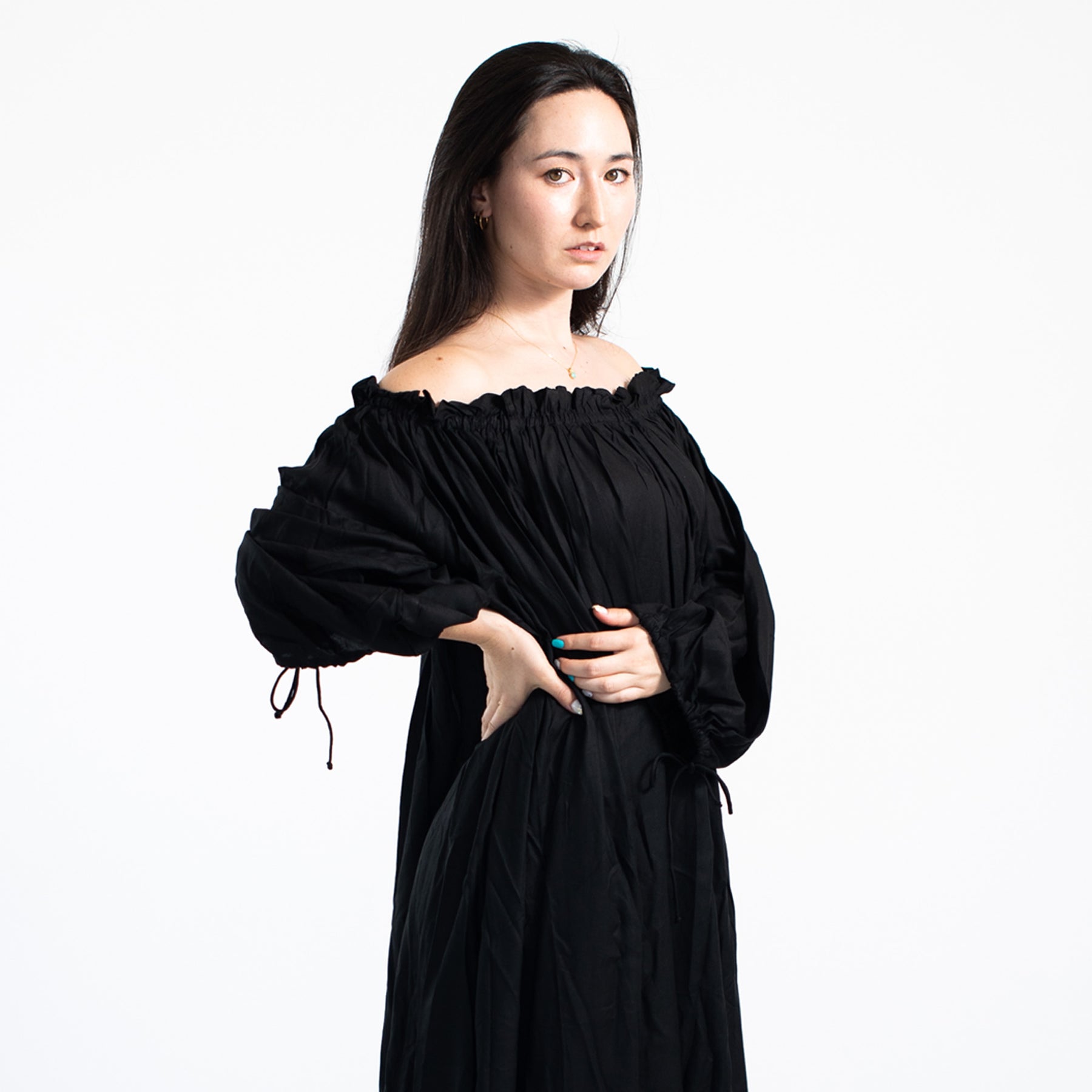 Maaya Maxi Dress - Black