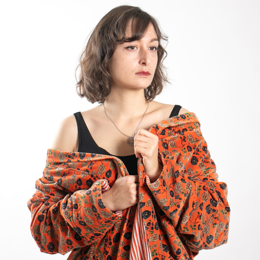 Zeenat Robe - Orange
