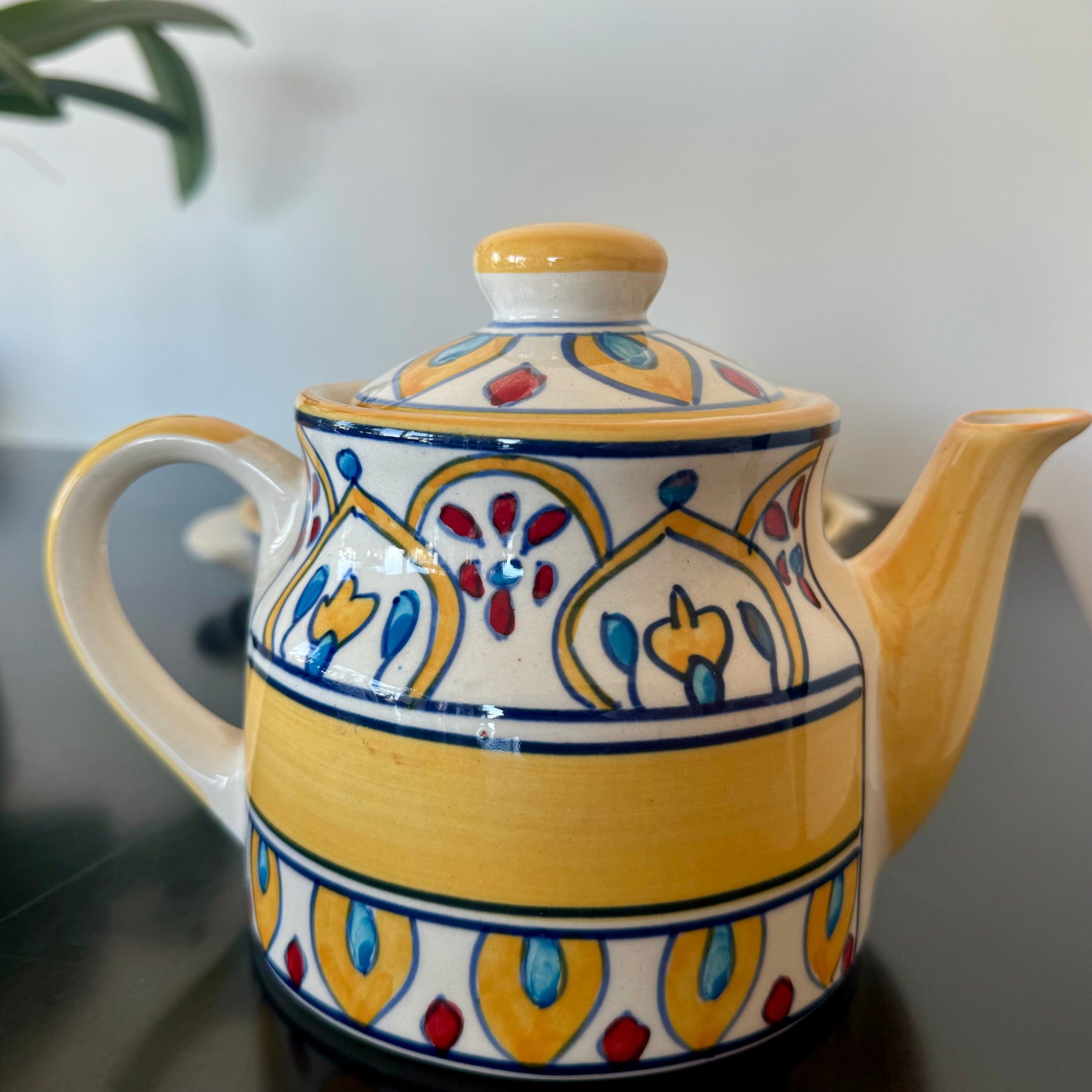 Sunshine Yellow 6 piece Tea Set