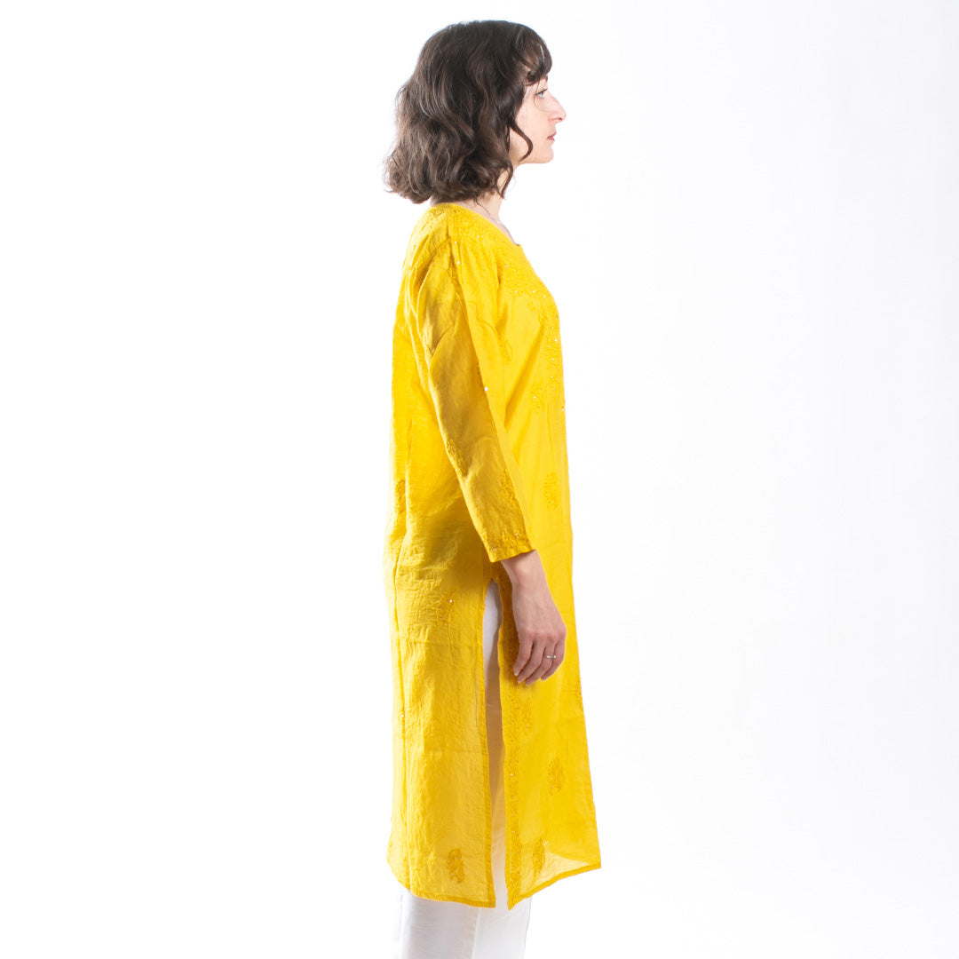 Taara Tunic - Yellow