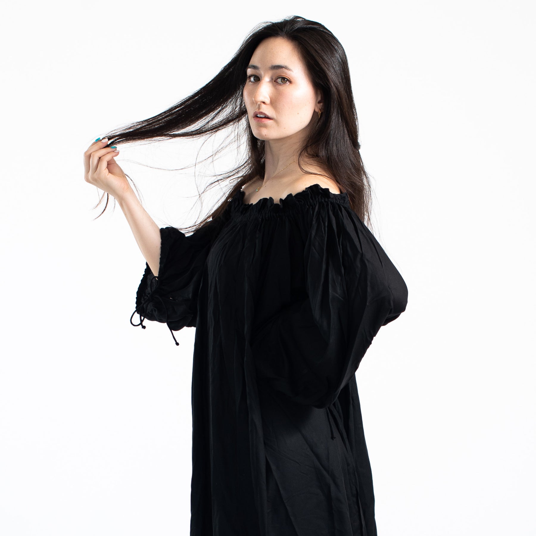 Maaya Maxi Dress - Black