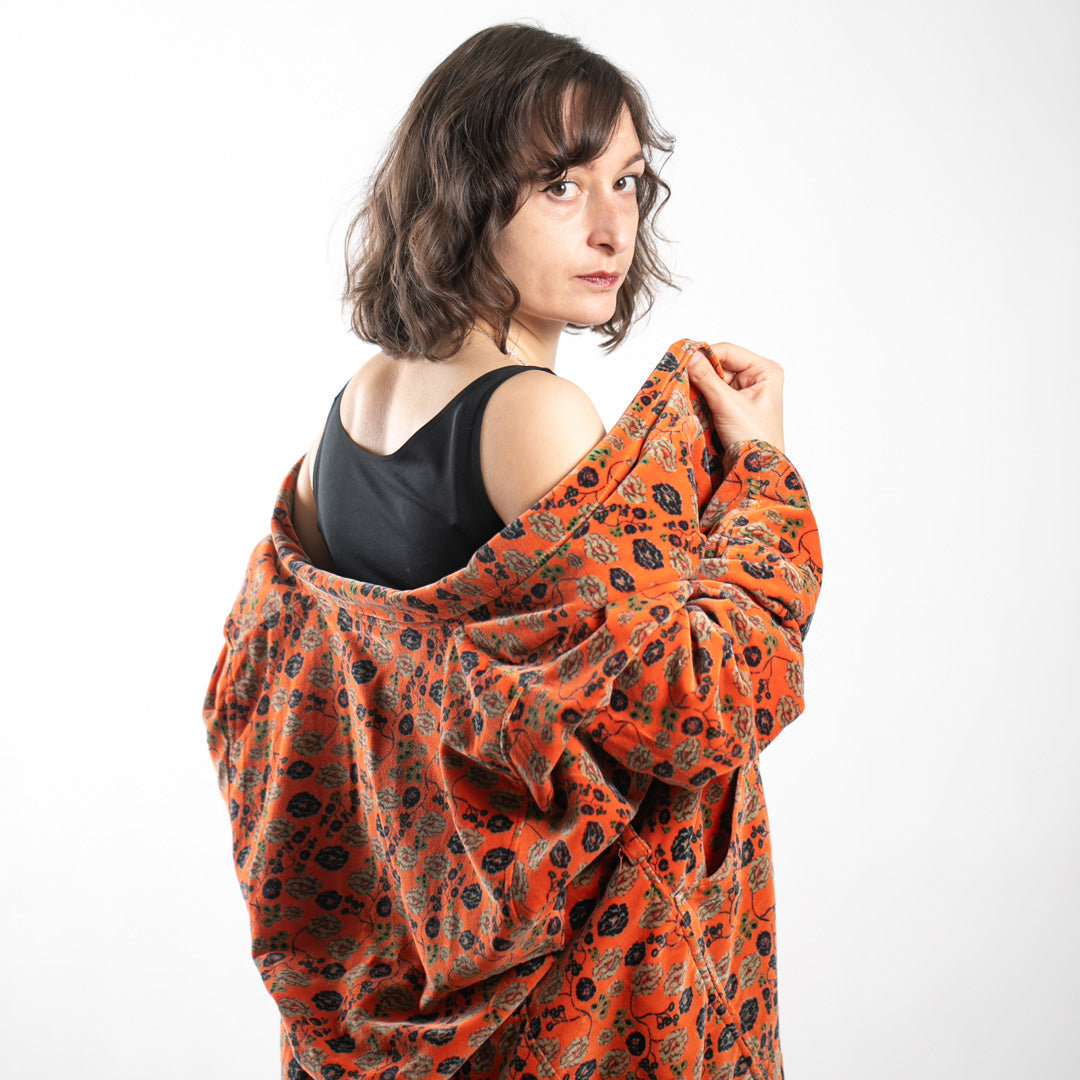 Zeenat Robe - Orange
