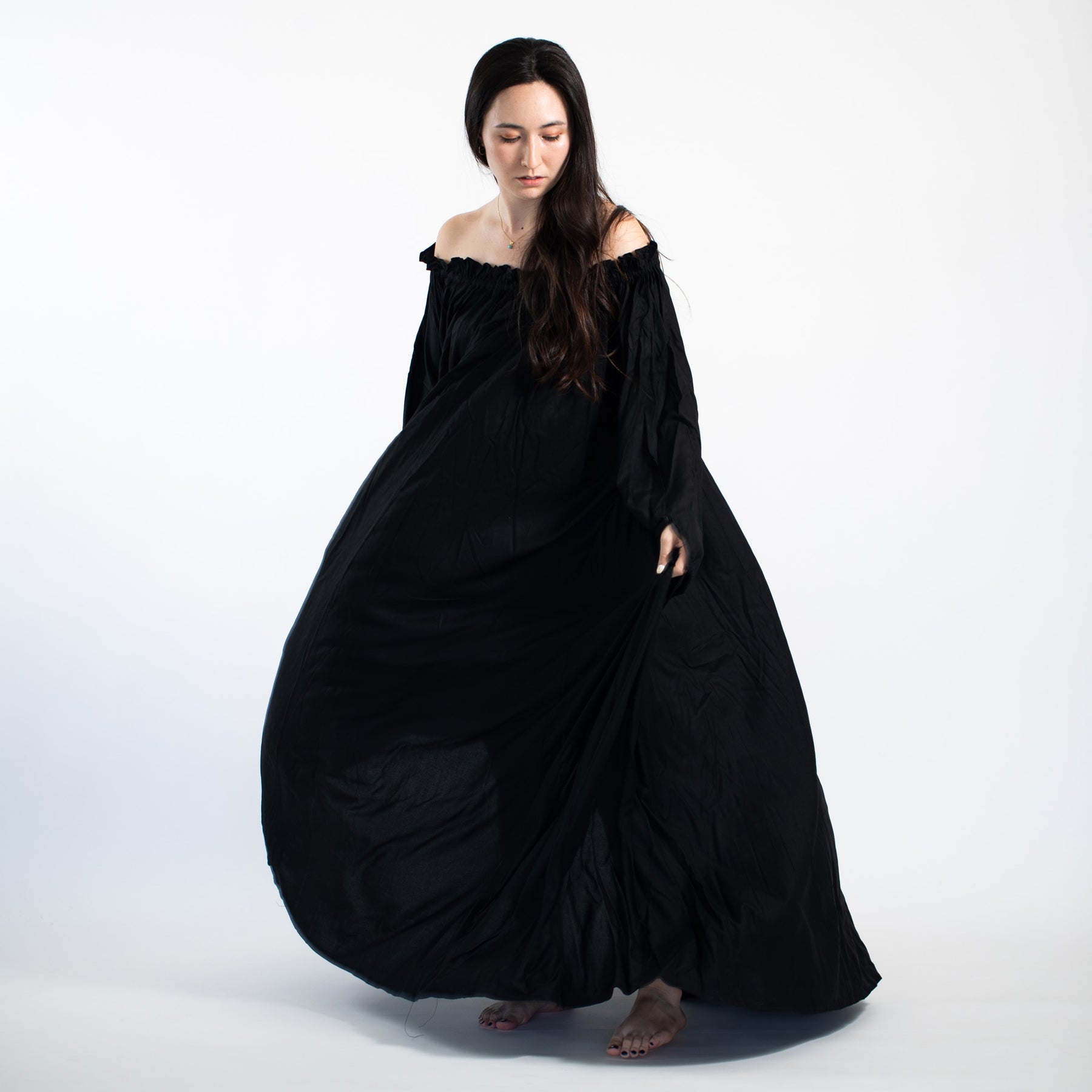 Maaya Maxi Dress - Black