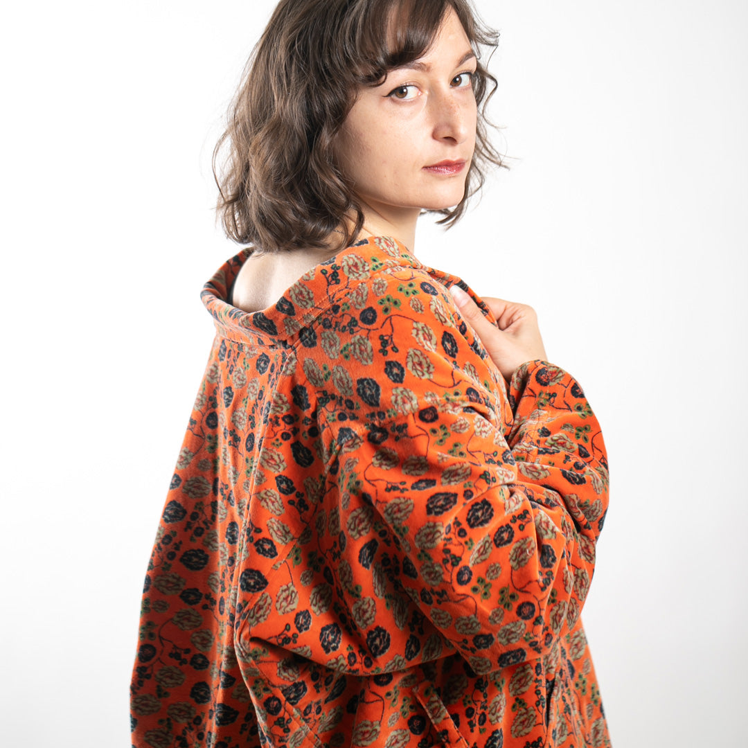 Zeenat Robe - Orange
