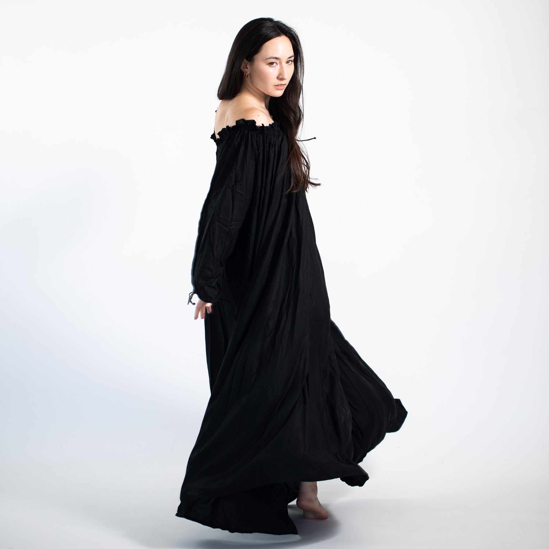 Maaya Maxi Dress - Black