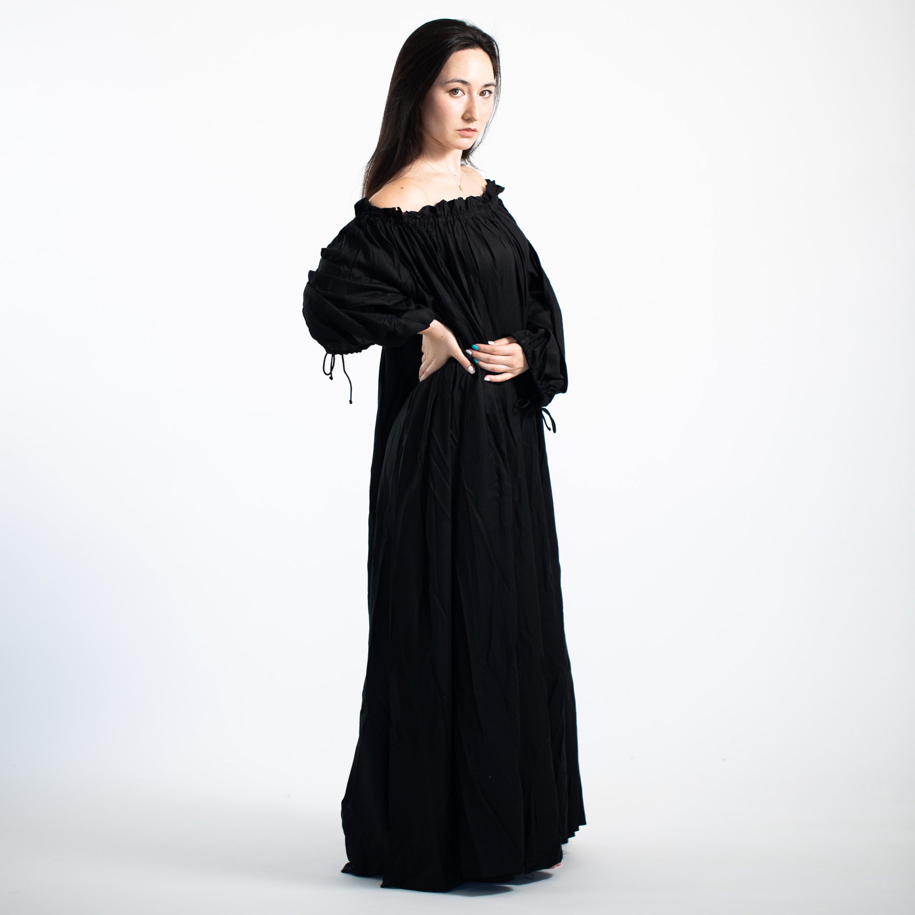 Maaya Maxi Dress - Black