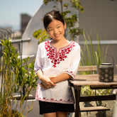 Persian Short Tunic Red