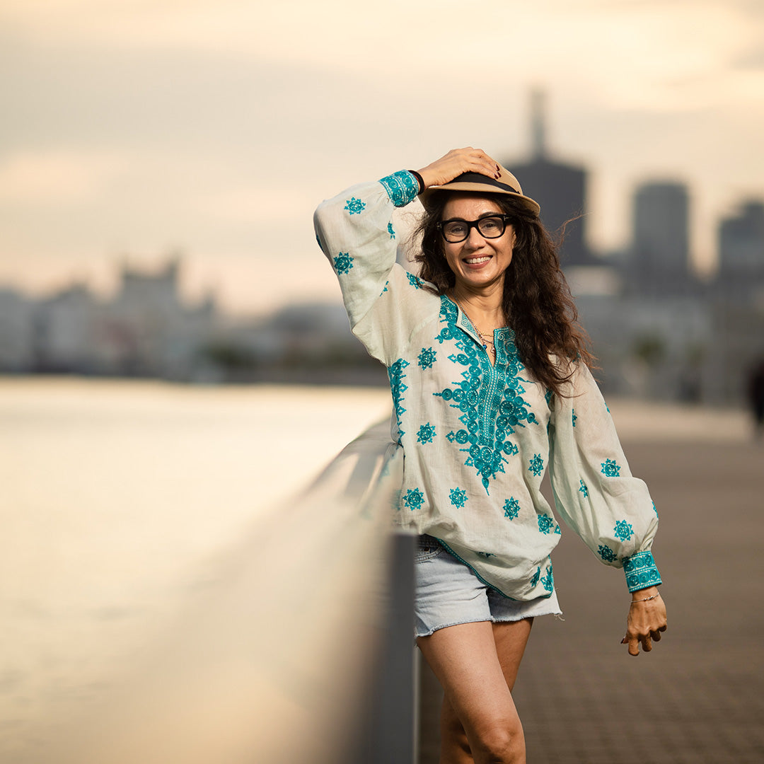 Hira Blouse - White