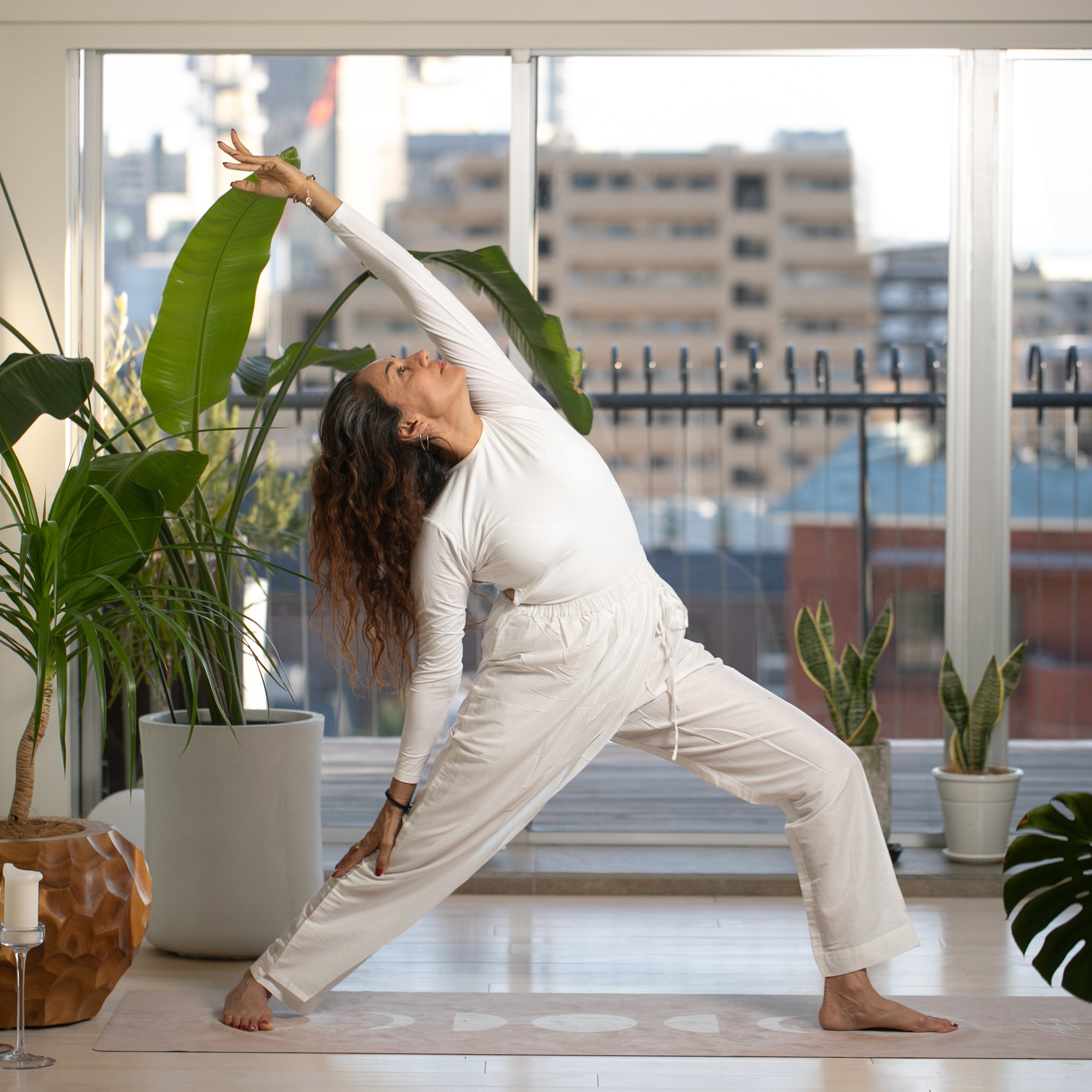 Unisex Flap Pants - White