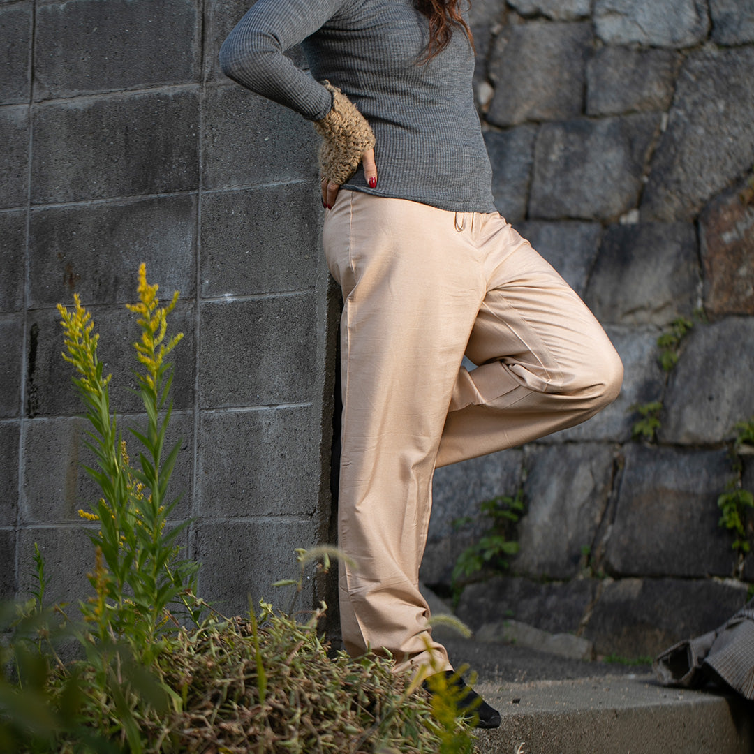 Rasa Drawstring Pants - Beige