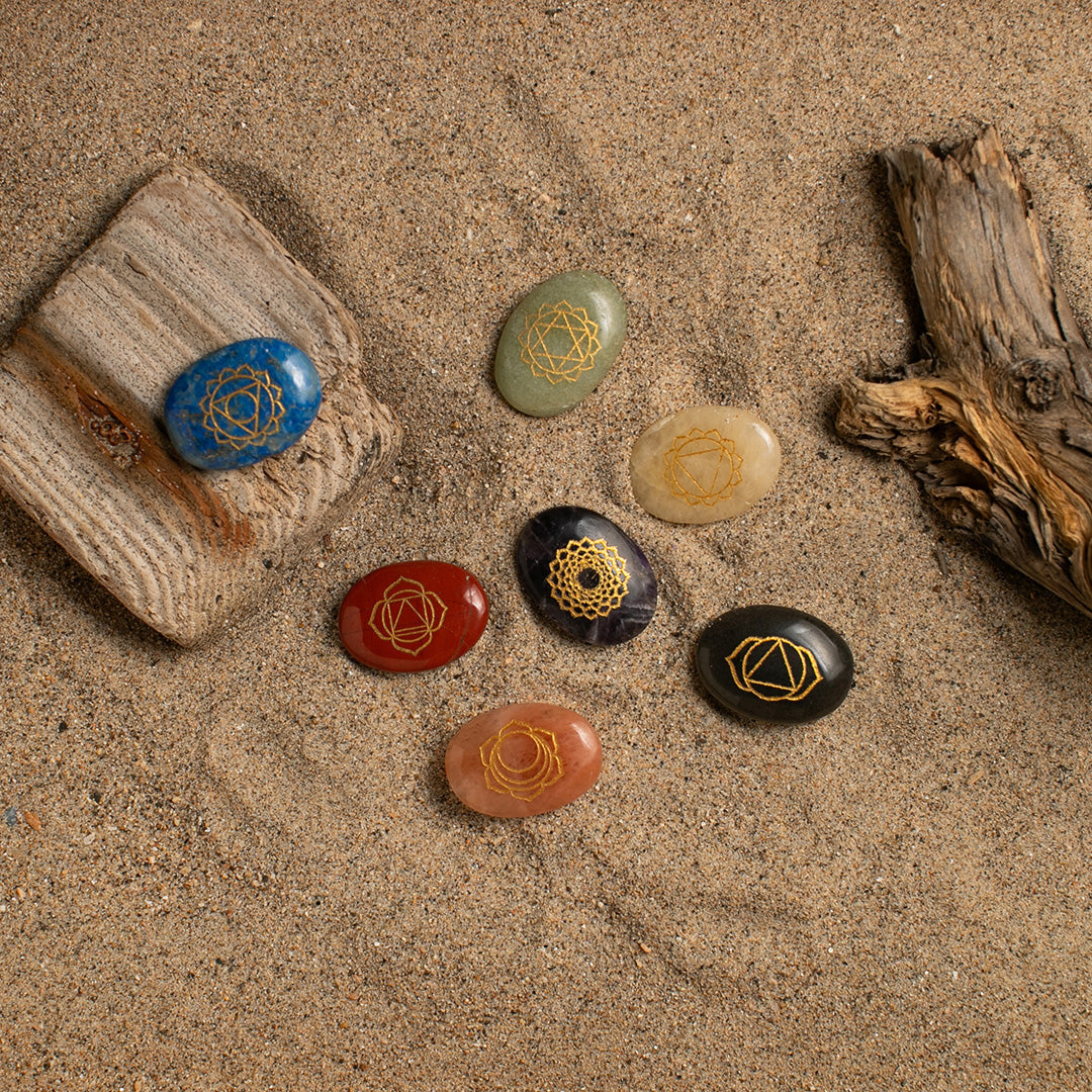 7 Chakra Stone Set