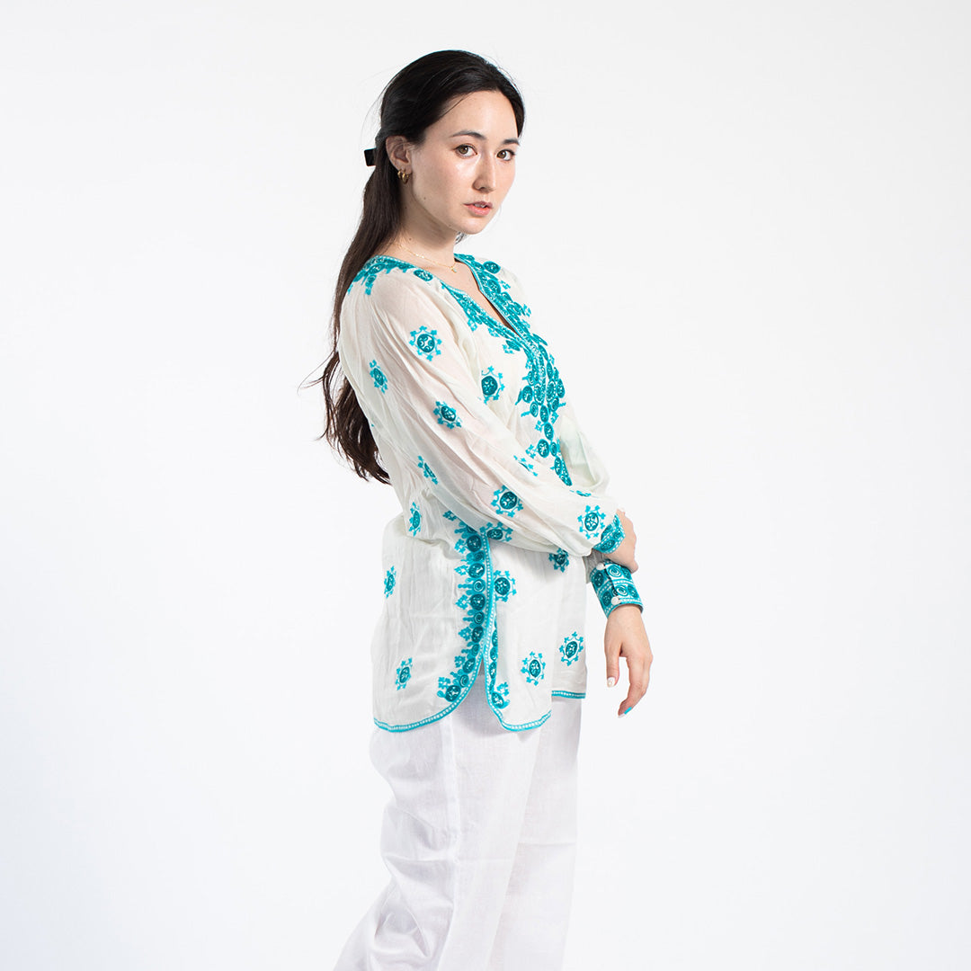 Hira Blouse - White