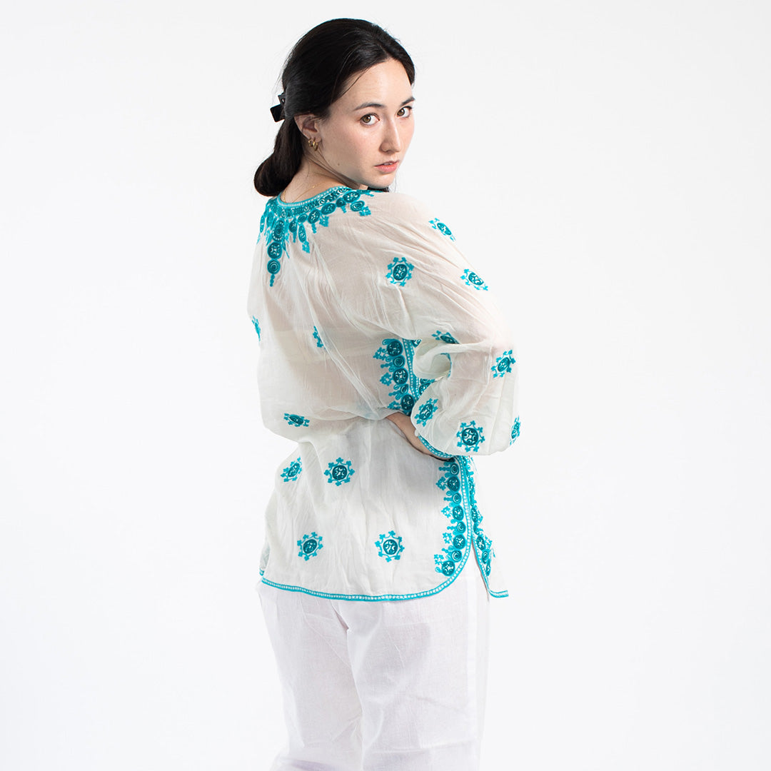Hira Blouse - White