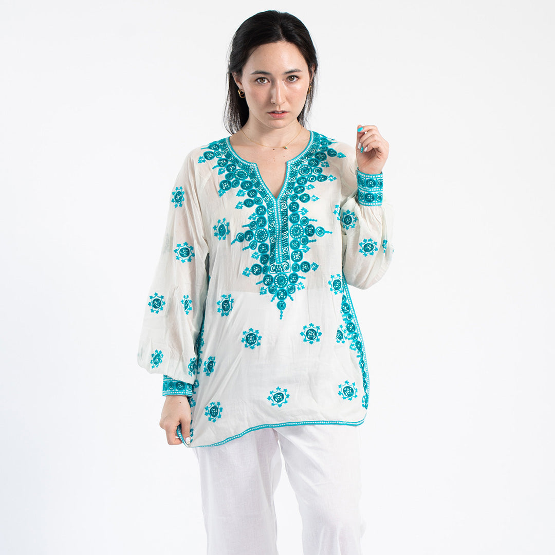 Hira Blouse - White