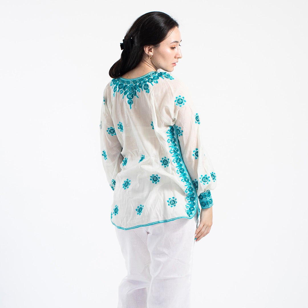 Hira Blouse - White