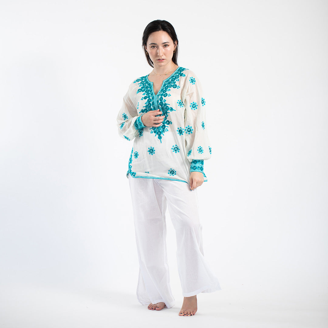 Hira Blouse - White