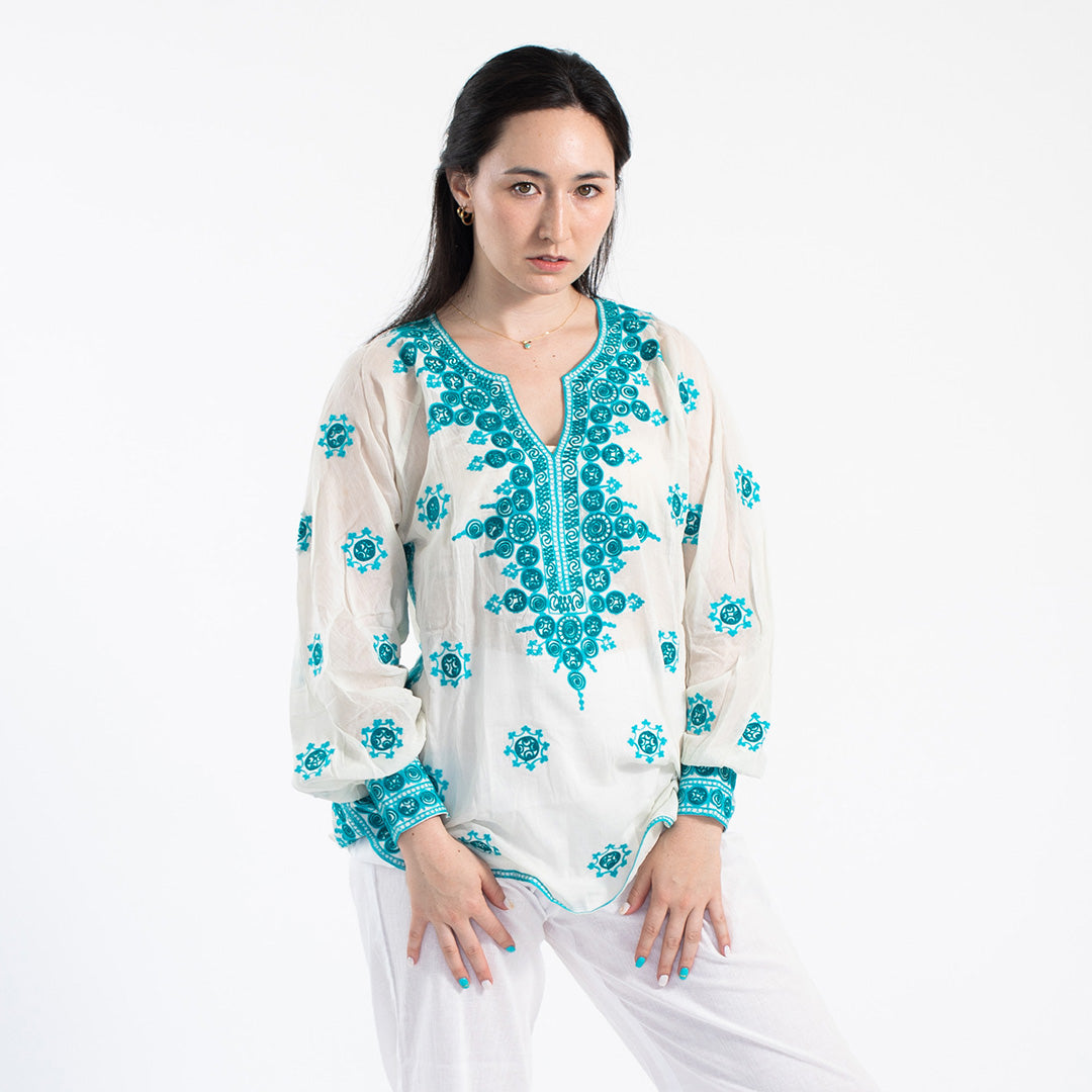 Hira Blouse - White