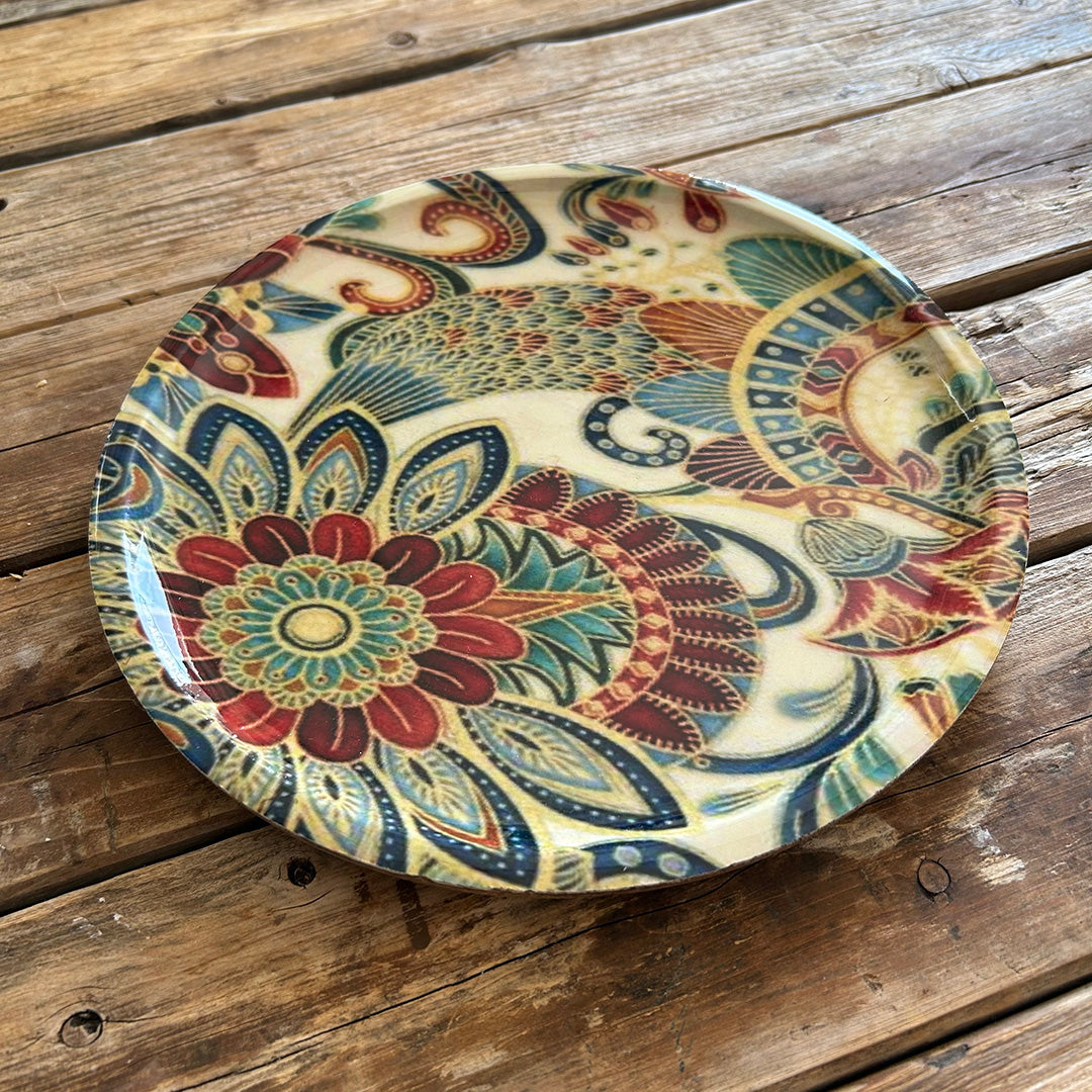 Indu Plate - Teakwood