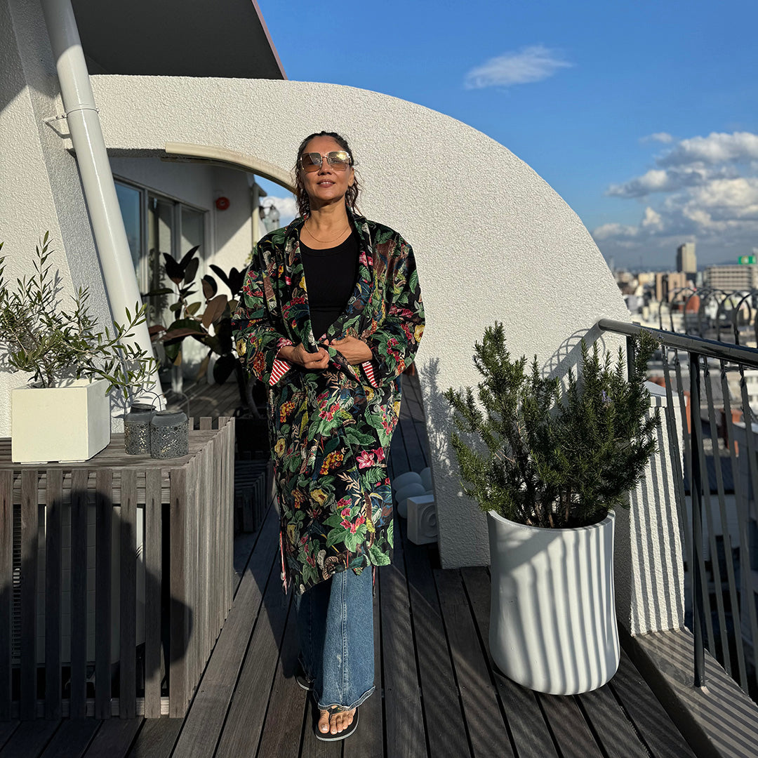 Zeenat Robe - Black