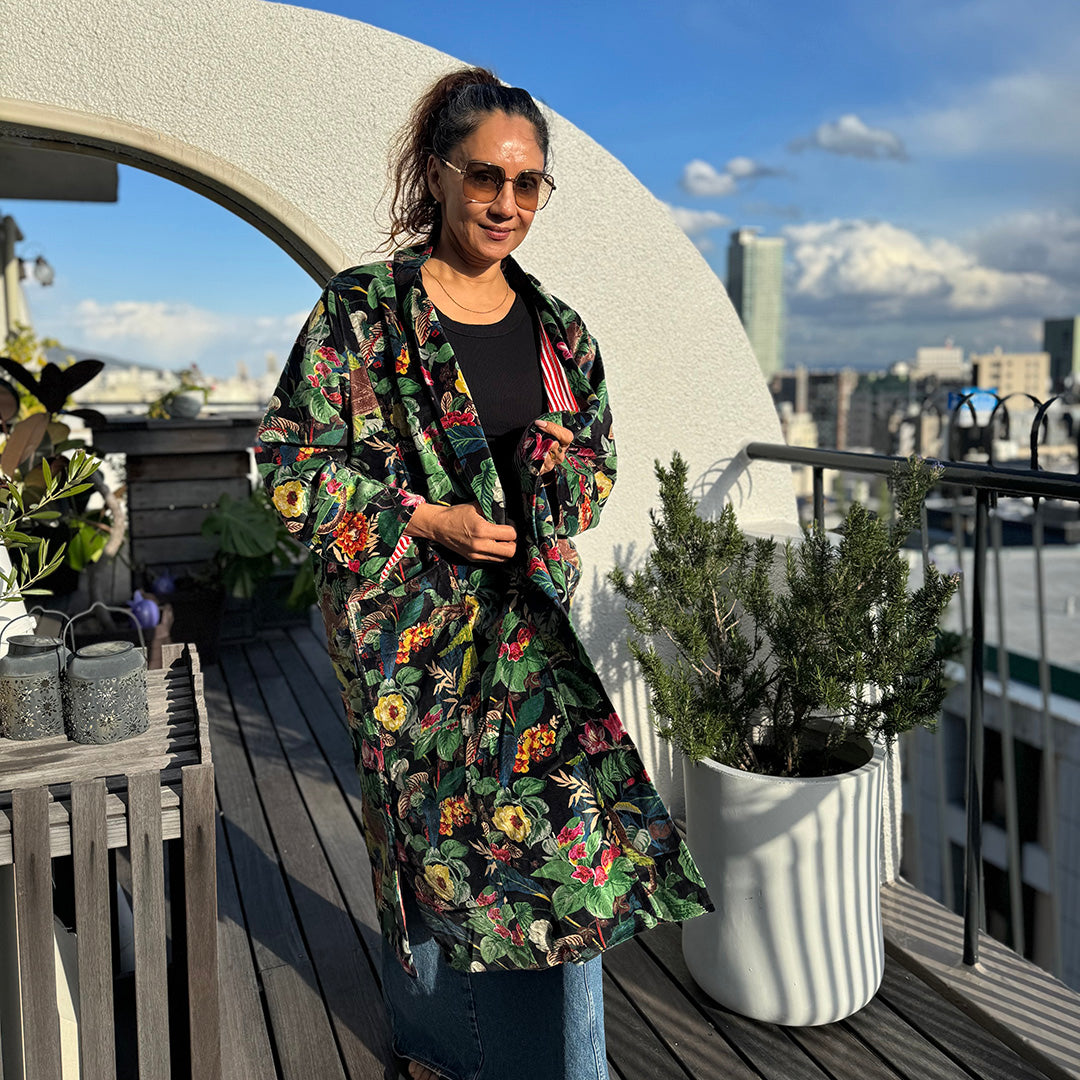 Zeenat Robe - Black