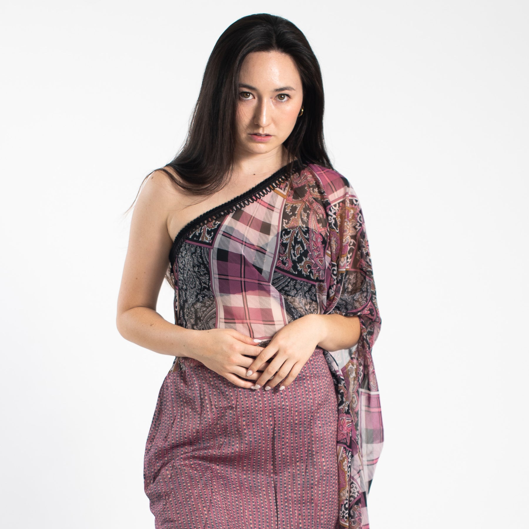 Sari Dress - Pink