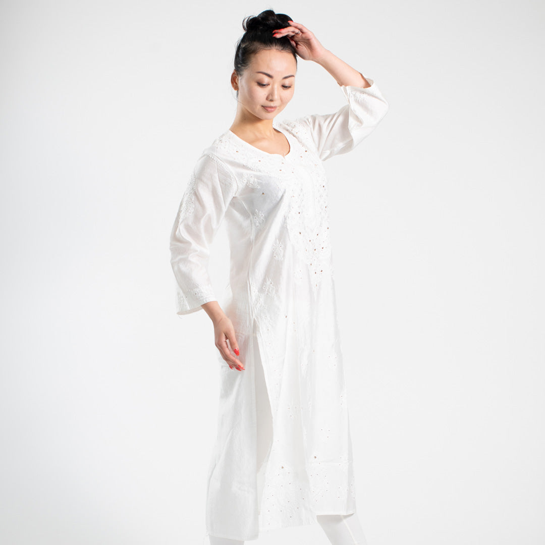 Taara Tunic - White