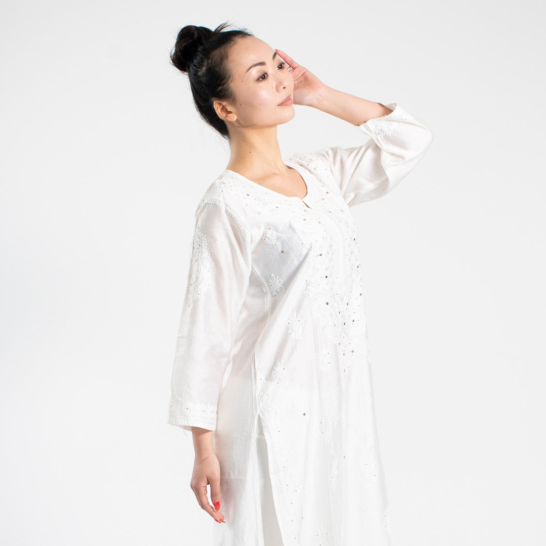 Taara Tunic - White