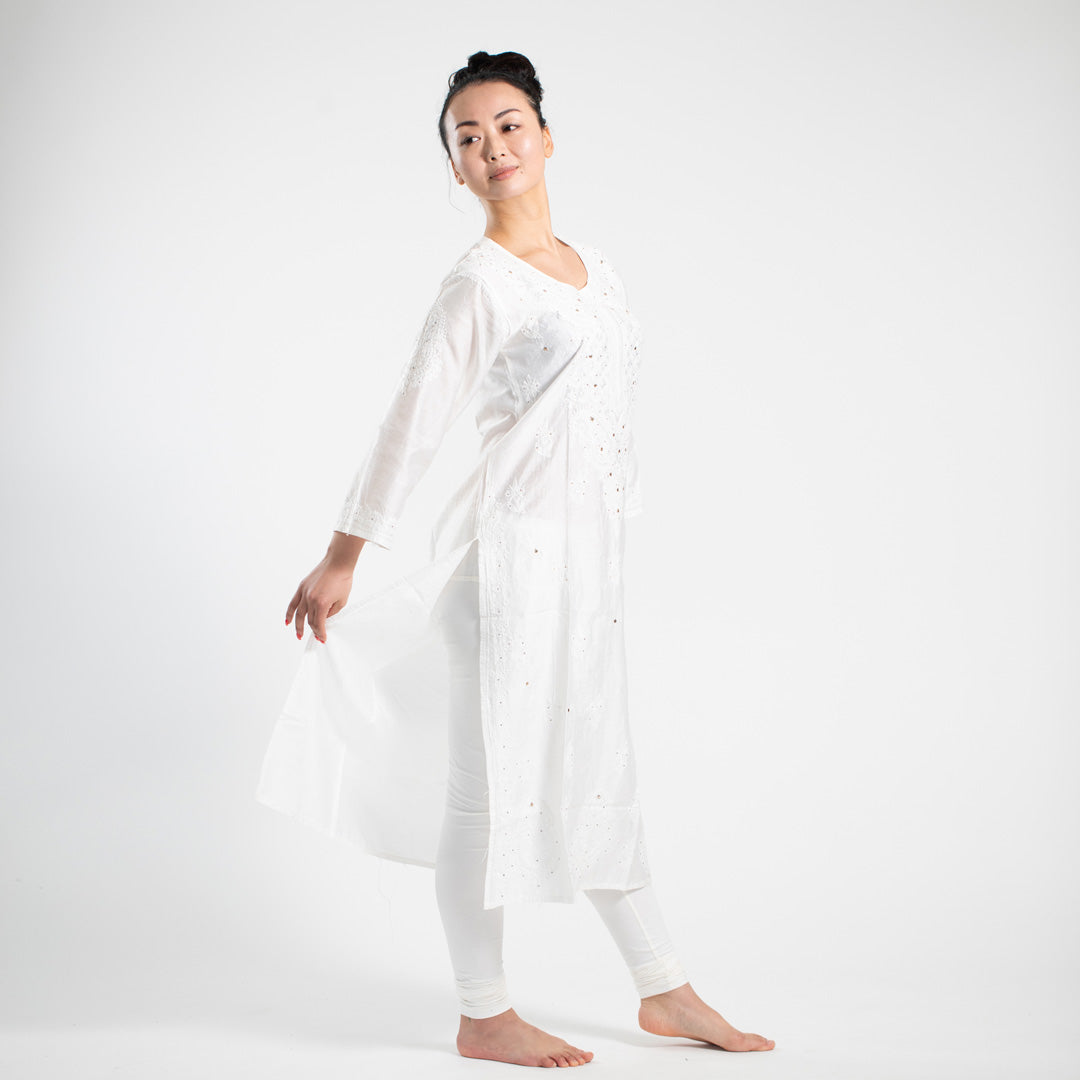 Taara Tunic - White