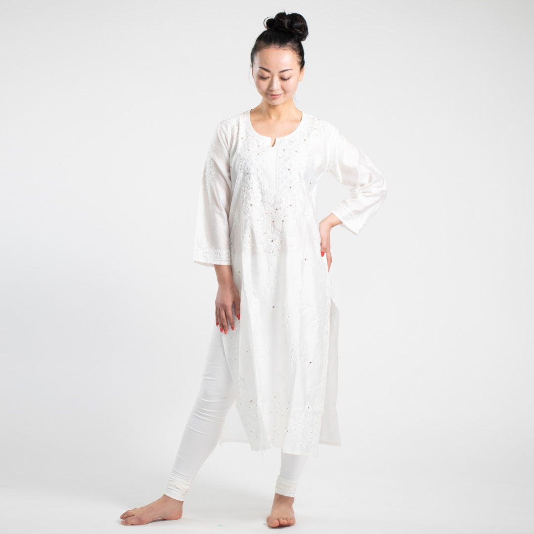 Taara Tunic - White