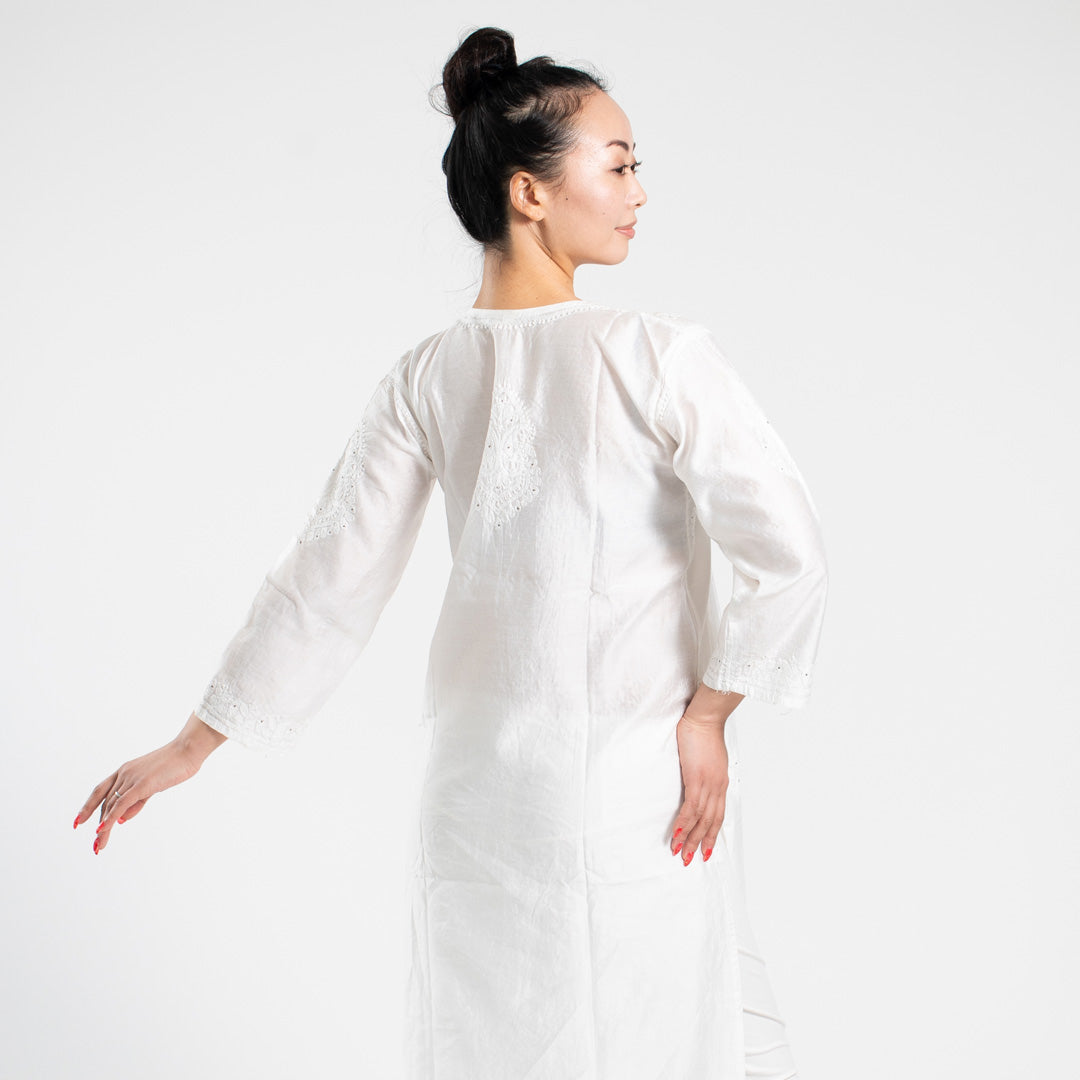 Taara Tunic - White