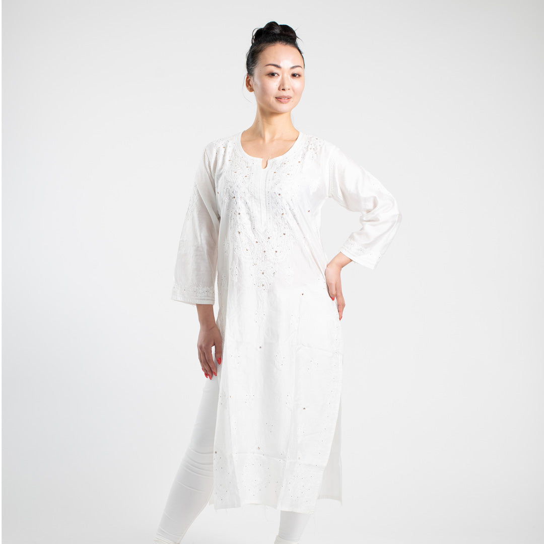 Taara Tunic - White