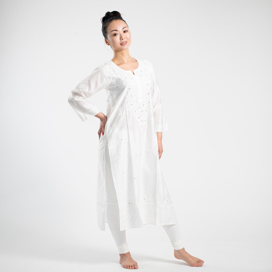 Taara Tunic - White