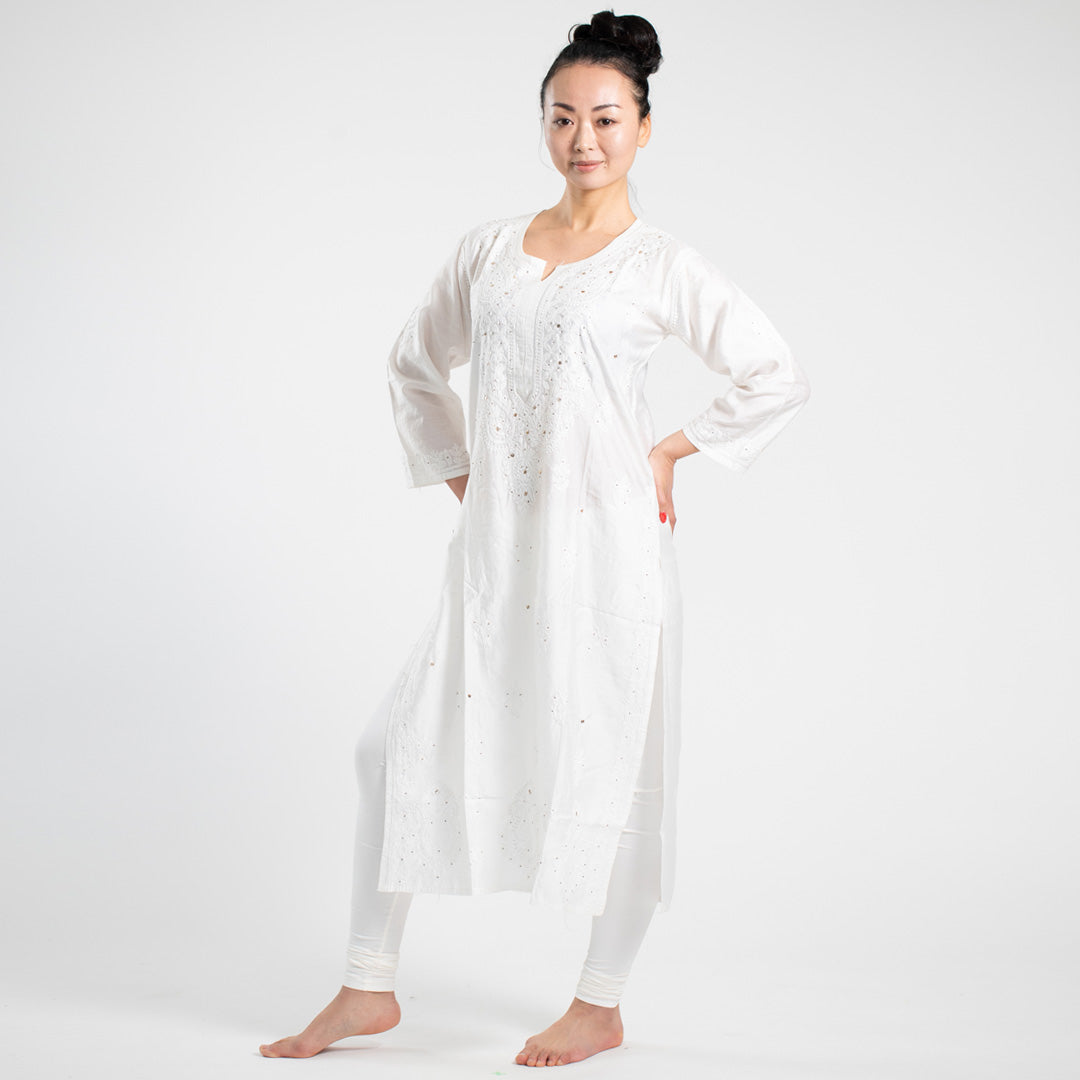 Taara Tunic - White
