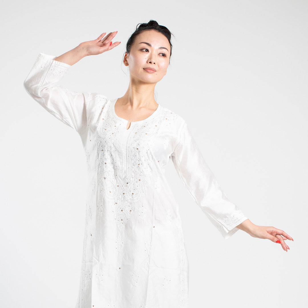 Taara Tunic - White