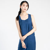 Soft cotton outfit set (blue)