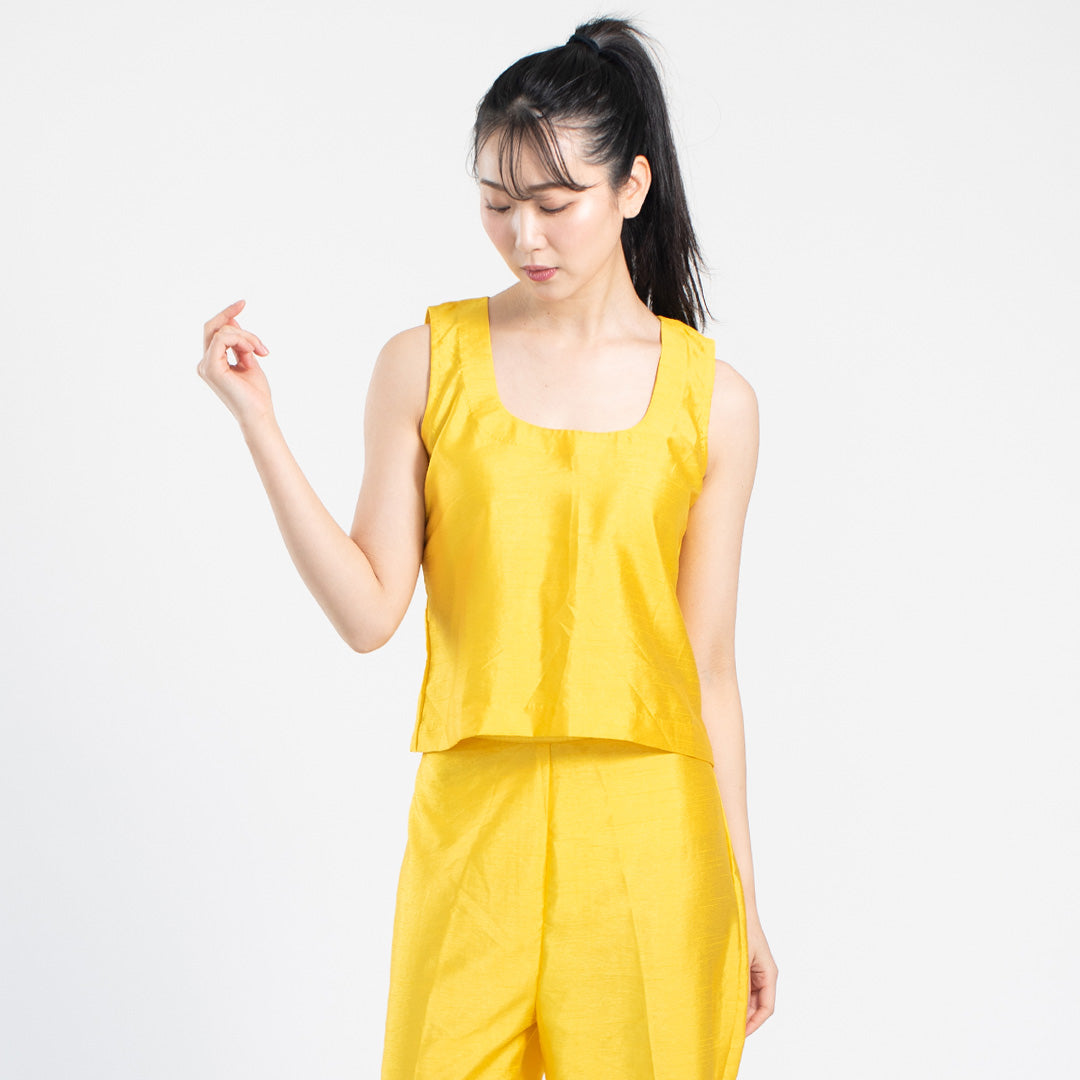 Ava Coord Set - Yellow