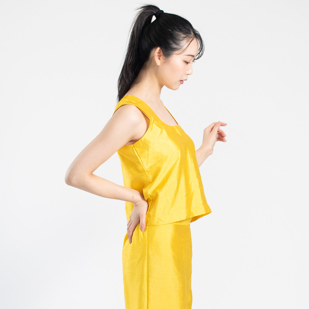 Ava Coord Set - Yellow
