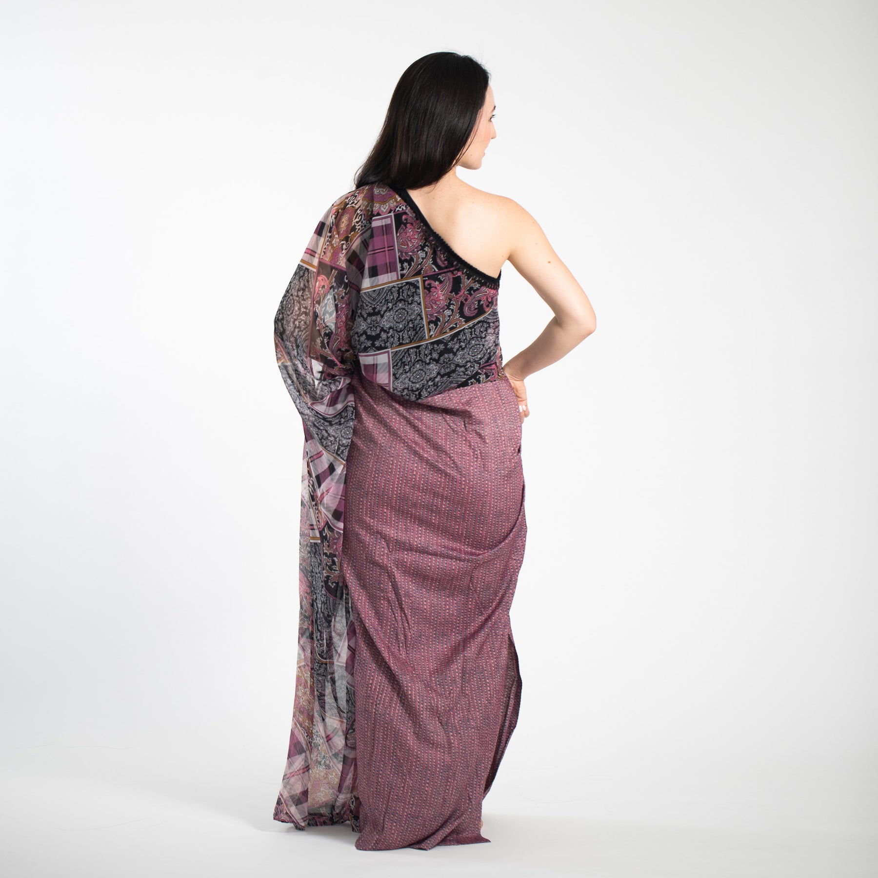 Sari Dress - Pink