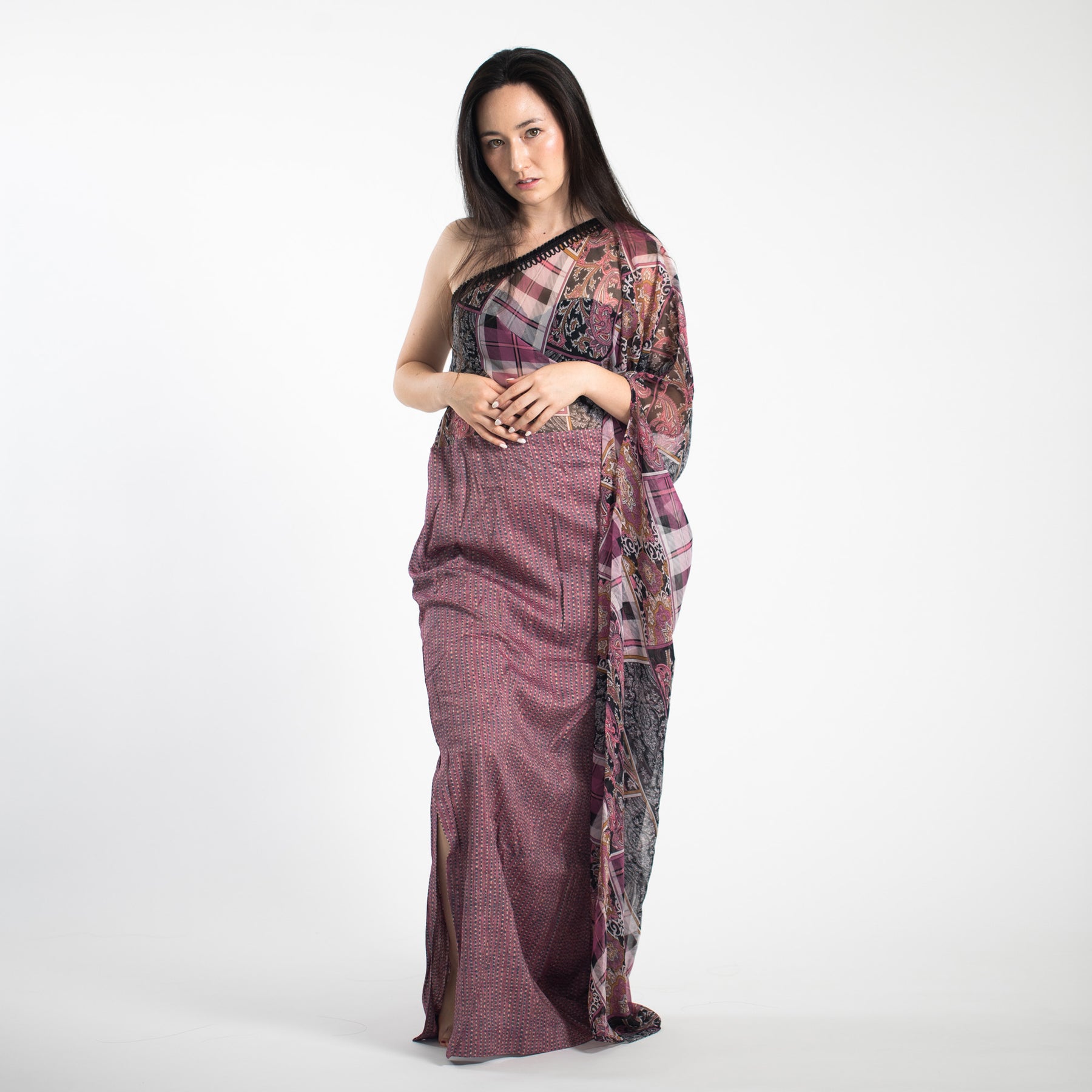 Sari Dress - Pink