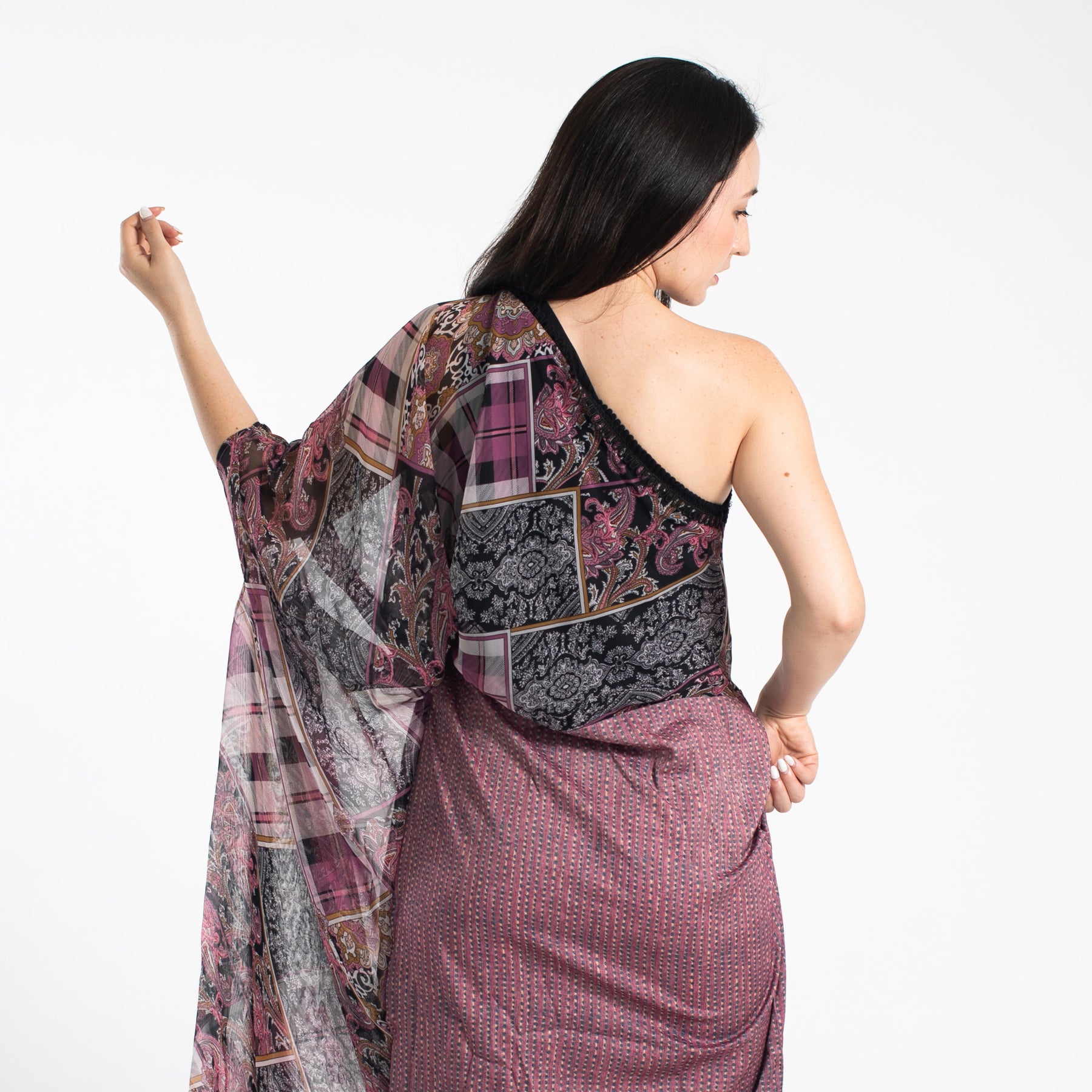 Sari Dress - Pink