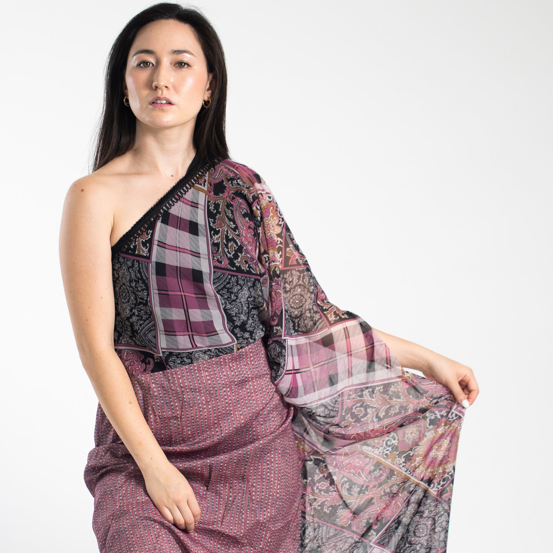 Sari Dress - Pink