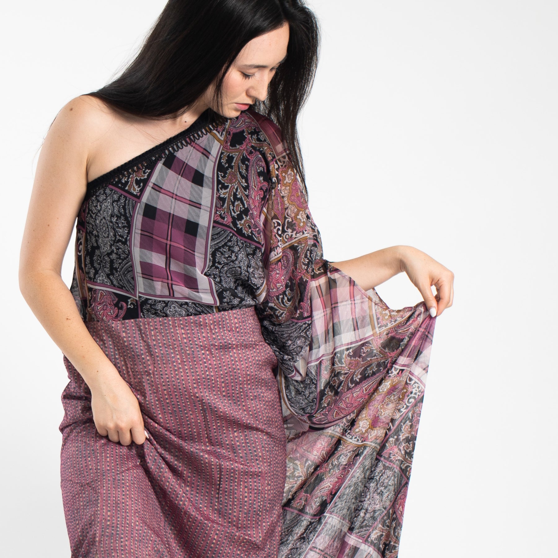 Sari Dress - Pink