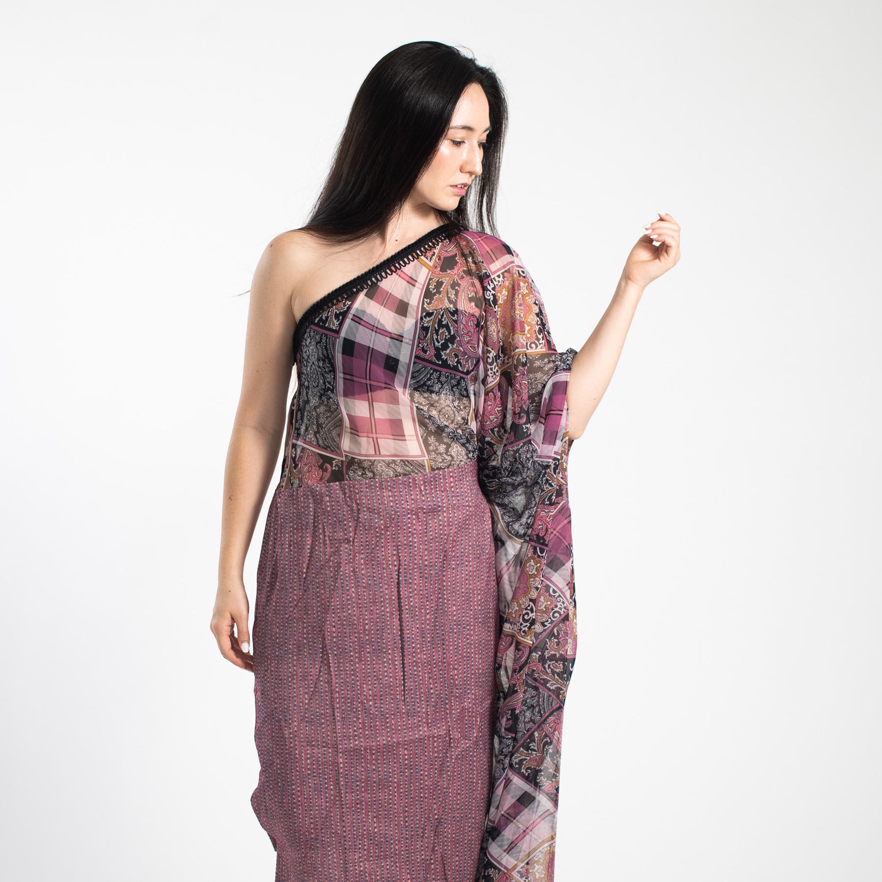 Sari Dress - Pink