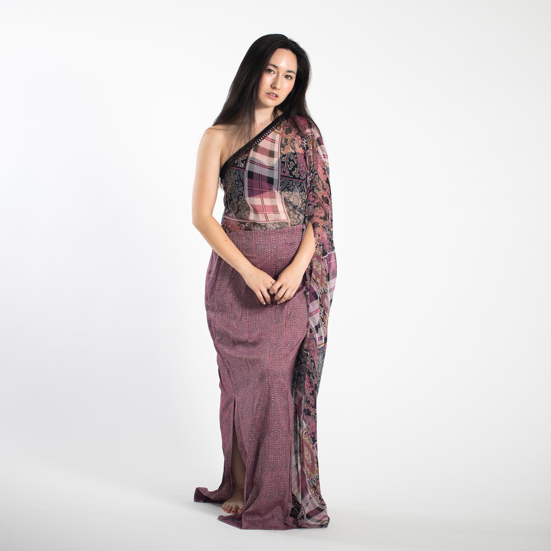 Sari Dress - Pink