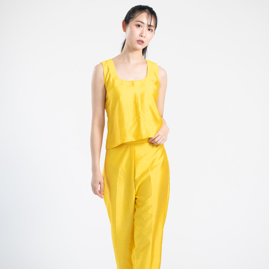 Ava Coord Set - Yellow