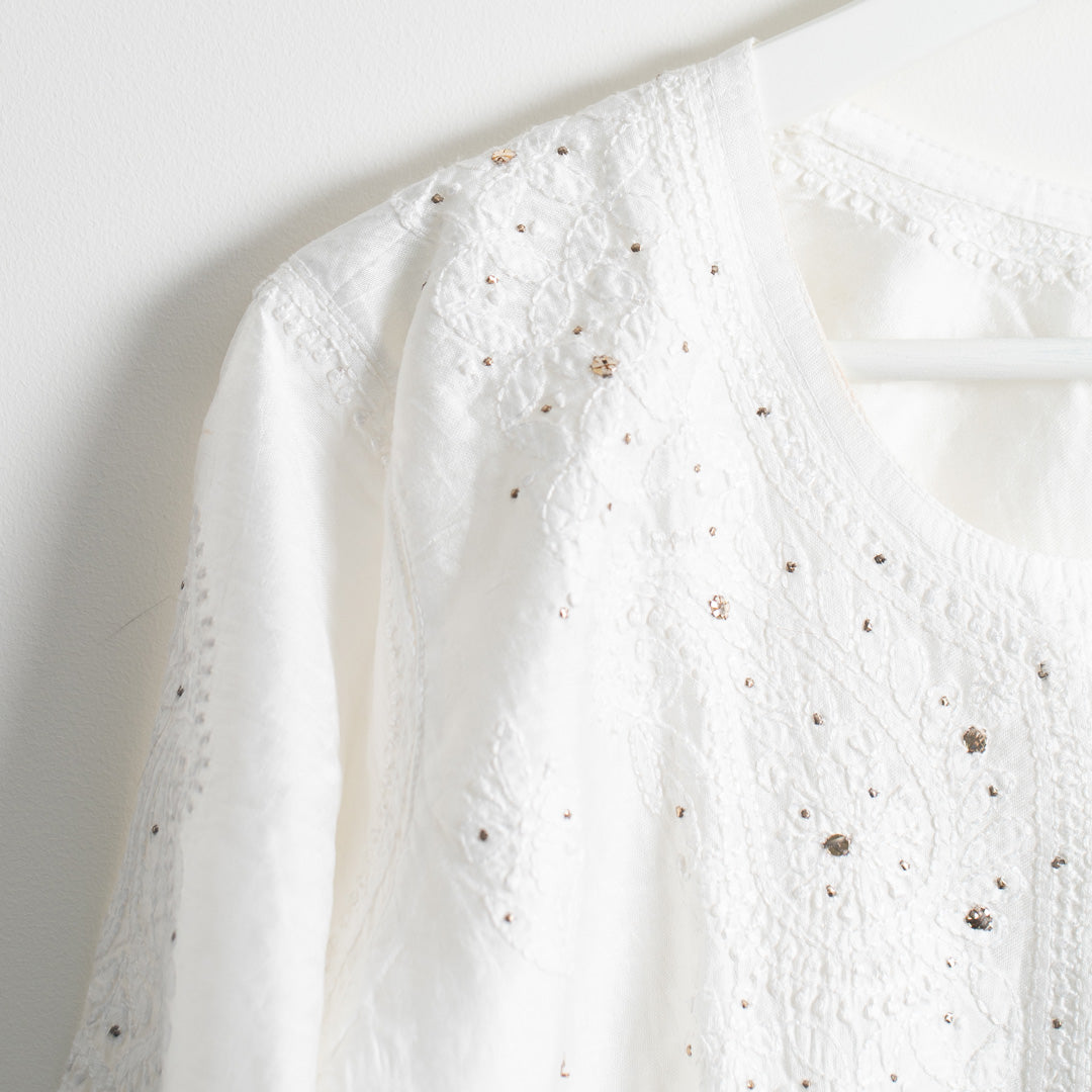 Taara Tunic - White
