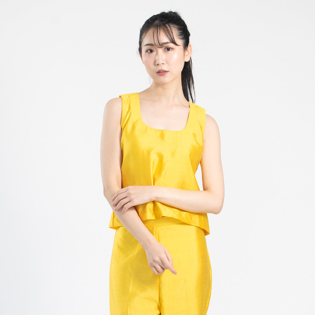 Ava Coord Set - Yellow