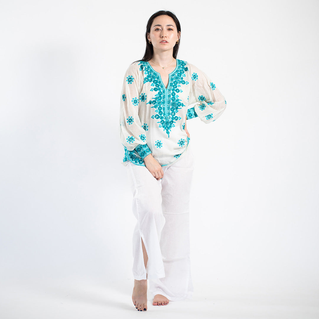 Hira Blouse - White