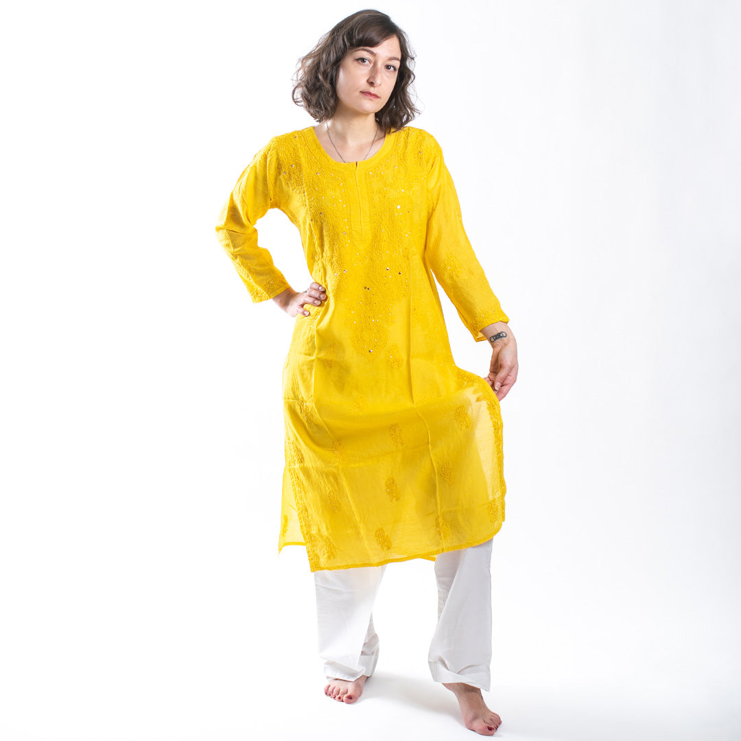 Taara Tunic - Yellow