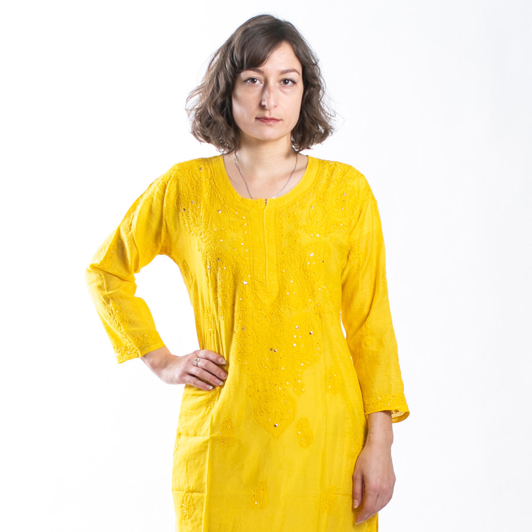 Taara Tunic - Yellow